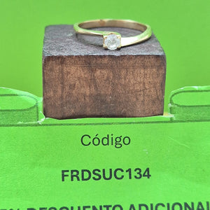 SOLITARIO ORO 10 K 2 GRMS (SEMINUEVO)