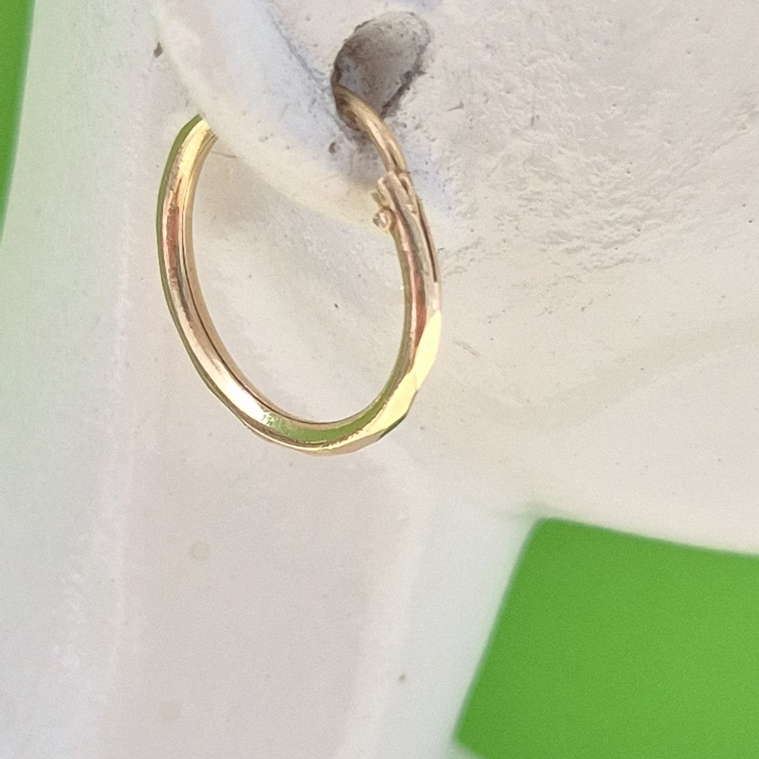ARRACADAS PAR ORO 14 K 0.8 GRMS (SEMINUEVO)