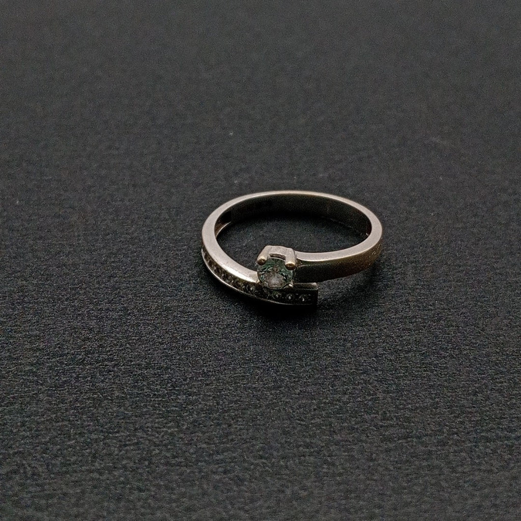ANILLITO ORO BLANCO 14 K 2.2 GRMS (SEMINUEVO)