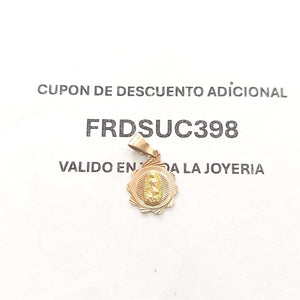 DIJE ORO,ORO COMBINADO 10 K 0,80 GRMS (SEMINUEVO)
