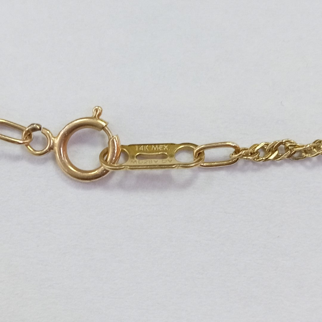 PULSERA ORO 14 K 1,10 GRMS (SEMINUEVO)