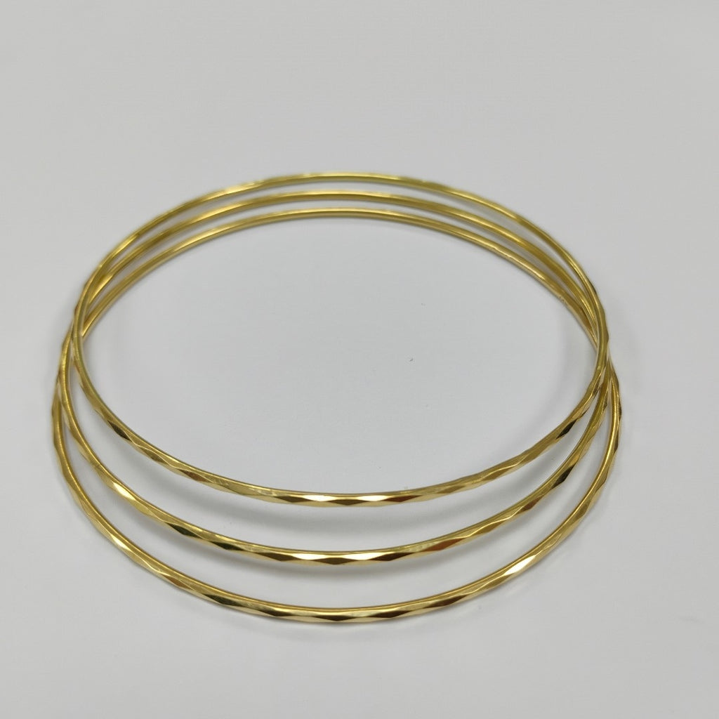 PULSERA RIGIDA ORO 14 K 8.9 GRMS (SEMINUEVO)