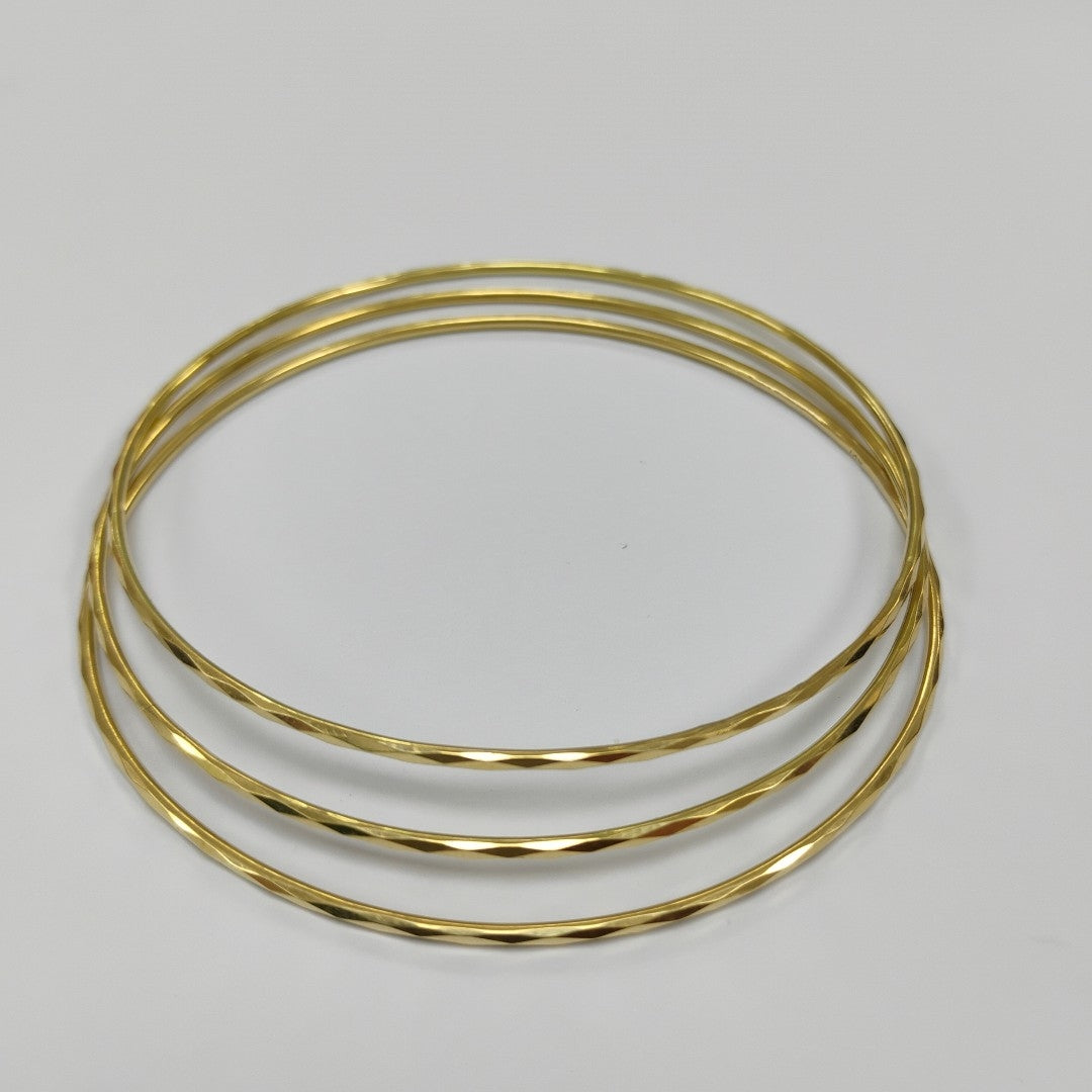 PULSERA RIGIDA ORO 14 K 8.9 GRMS (SEMINUEVO)