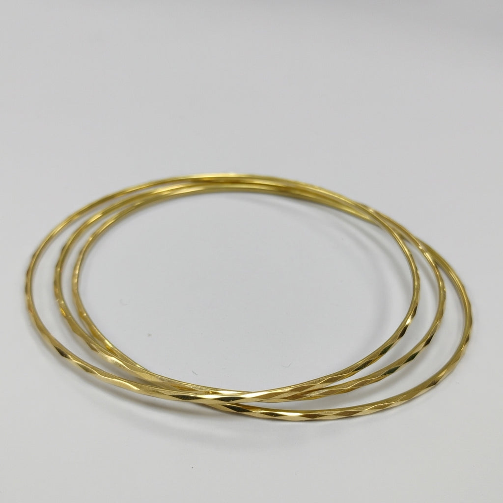 PULSERA RIGIDA ORO 14 K 9 GRMS (SEMINUEVO)