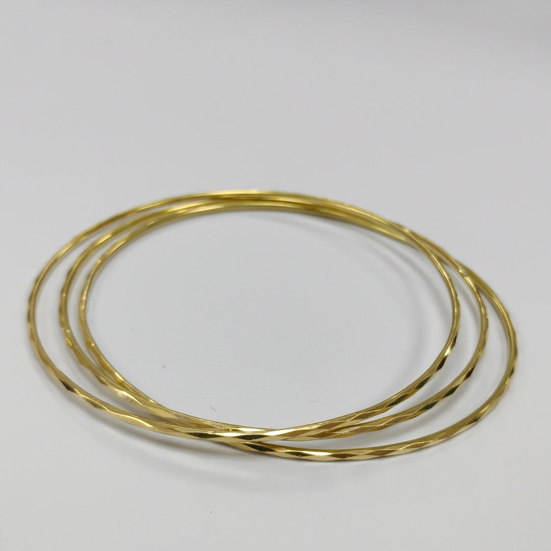 PULSERA RIGIDA ORO 14 K 9 GRMS (SEMINUEVO)