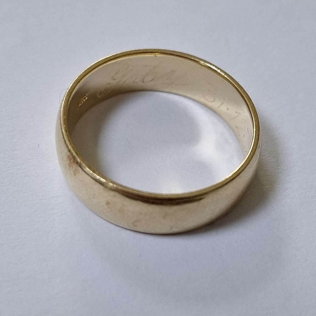 ARGOLLA ORO 14 K 5,80 GRMS (SEMINUEVO)