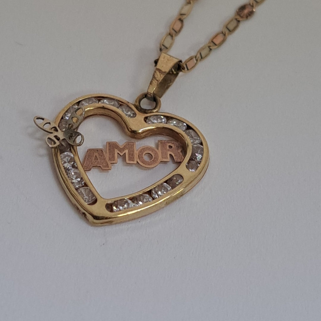 CADENA,DIJE ORO 10 K 2,30 GRMS (SEMINUEVO)