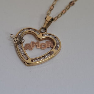 CADENA,DIJE ORO 10 K 2,30 GRMS (SEMINUEVO)