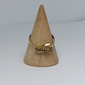 ANILLO ORO 10 K 1,60 GRMS (SEMINUEVO)