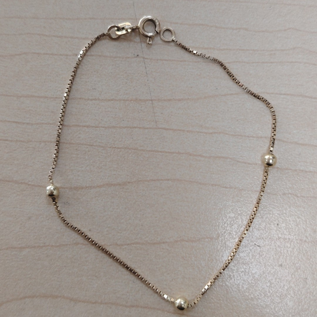 PULSERA ORO 14 K 1.3 GRMS (SEMINUEVO)