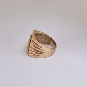 ANILLO ORO 10 K 11,20 GRMS (SEMINUEVO)