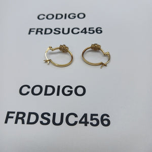 ARETES PAR ORO 10 K 2,60 GRMS (SEMINUEVO)