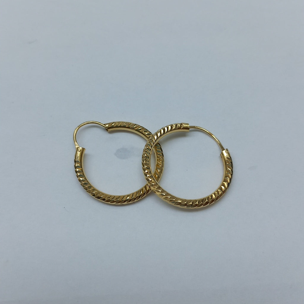 ARRACADAS PAR ORO 10 K 1.3 GRMS (SEMINUEVO)