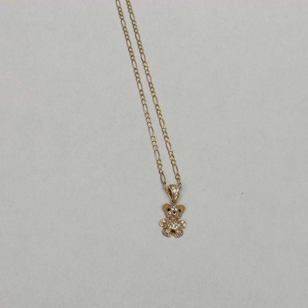 CADENA, DIJE ORO 14 K 2.8 GRMS (SEMINUEVO)