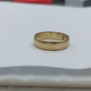ARGOLLA ORO 14 K 5.5 GRMS (SEMINUEVO)