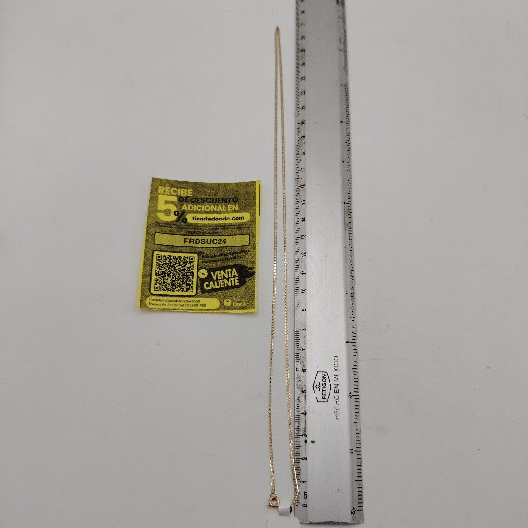 CADENA ORO 14 K 1.9 GRMS (SEMINUEVO)