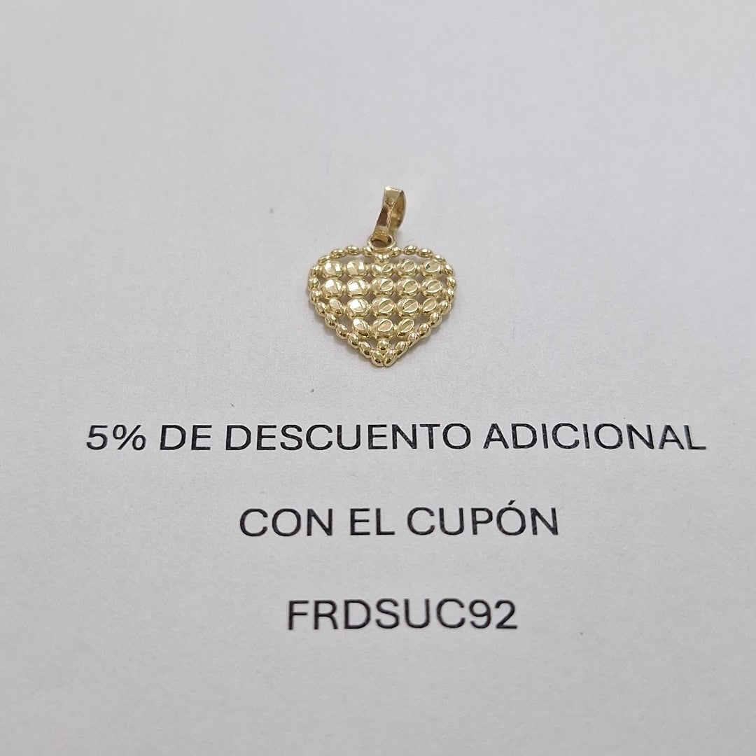DIJE FIG CORAZON 14K 0.8 GR (NUEVO)