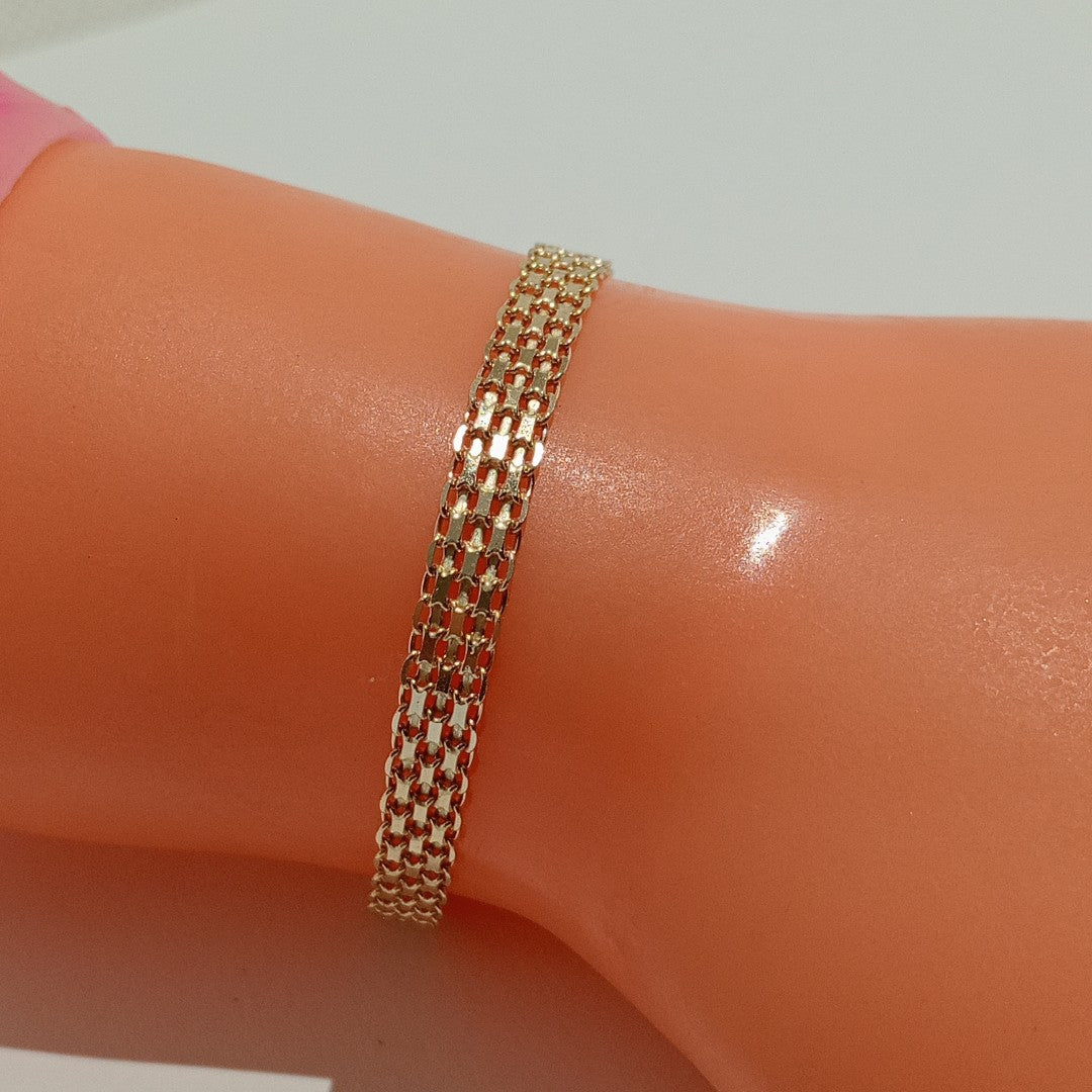 PULSERA ESPECIAL 14K 18 CM 4.7 GR (NUEVO)