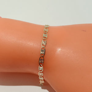 PULSERA GUCHI 14K 18 CM 3 GR (NUEVO)