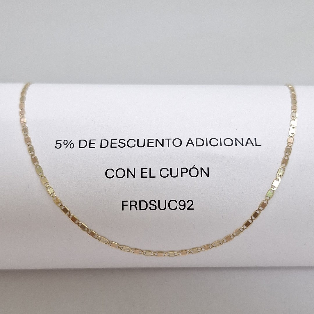 CADENA GUCHI 14K 50 CM 2 GR (NUEVO)