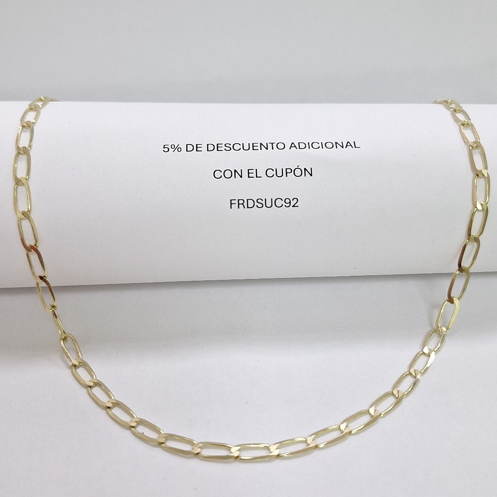 CADENA ESLABON 14K 60 CM 11.8 GR (NUEVO)