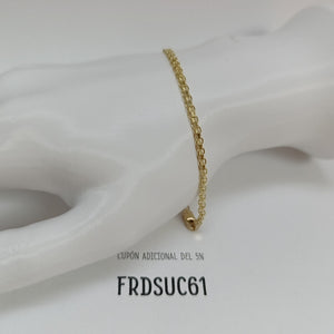 PULSERA BISMARK 14K 18 CM 2.4 GR (NUEVO)