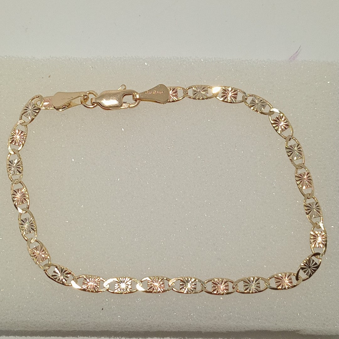 PULSERA GUCHI 14K 18 CM 2.8 GR (NUEVO)