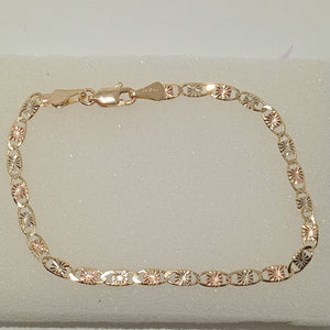 PULSERA GUCHI 14K 18 CM 2.8 GR (NUEVO)