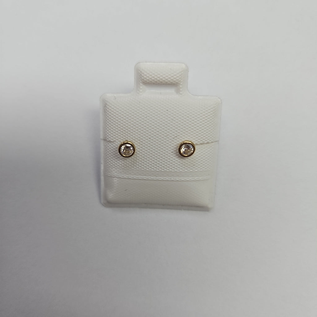 BROQUELES BROQUEL C CIRCONIA 14K 0.1501 GR (NUEVO)