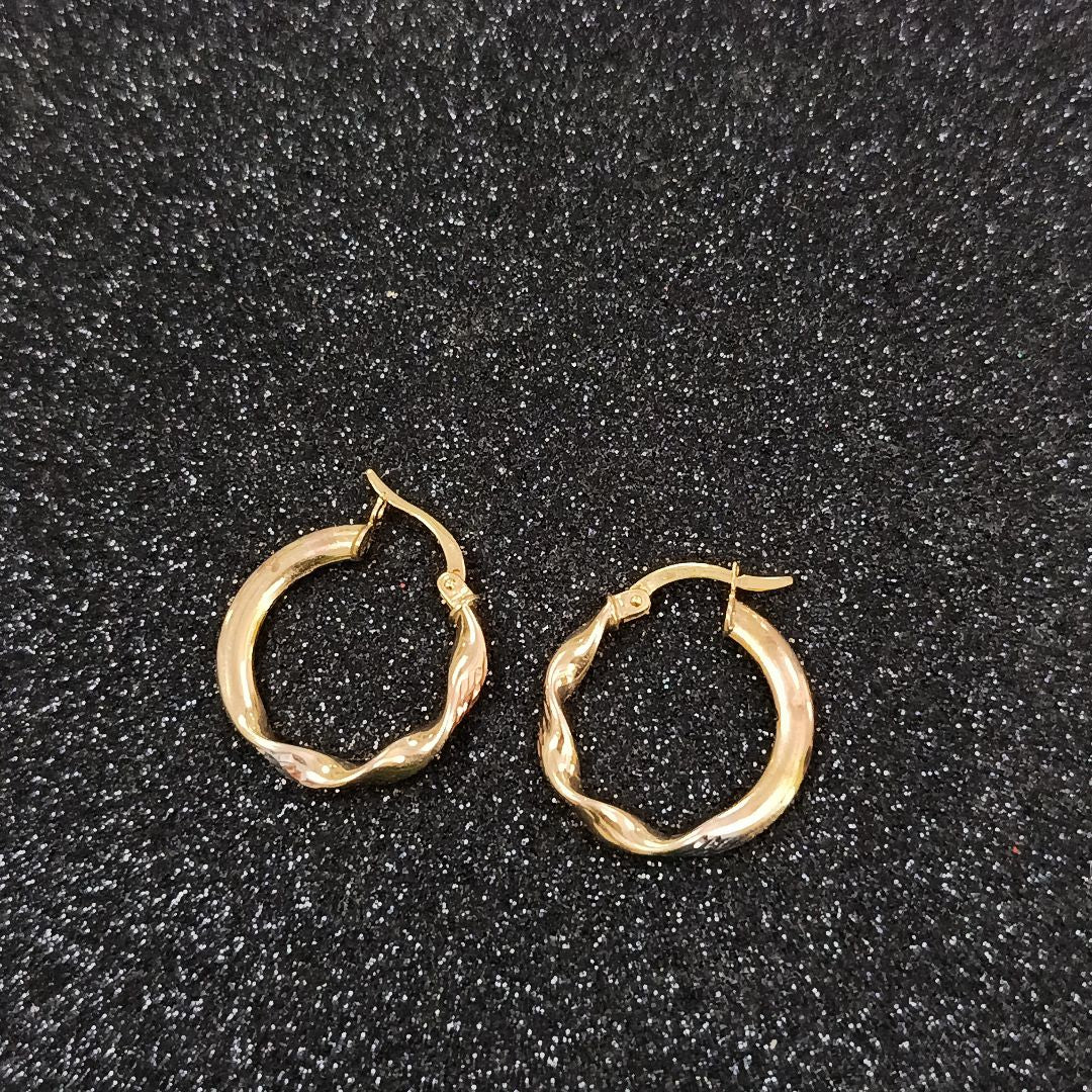 ARETES PAR ORO 10 K 1.5 GRMS (SEMINUEVO)