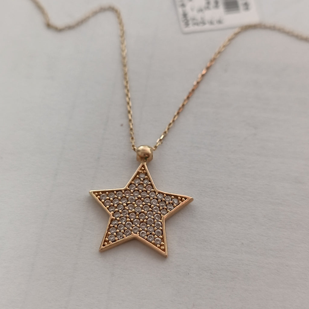 DIJE, GARGANTILLA ORO 14 K 2.1 GRMS (SEMINUEVO)