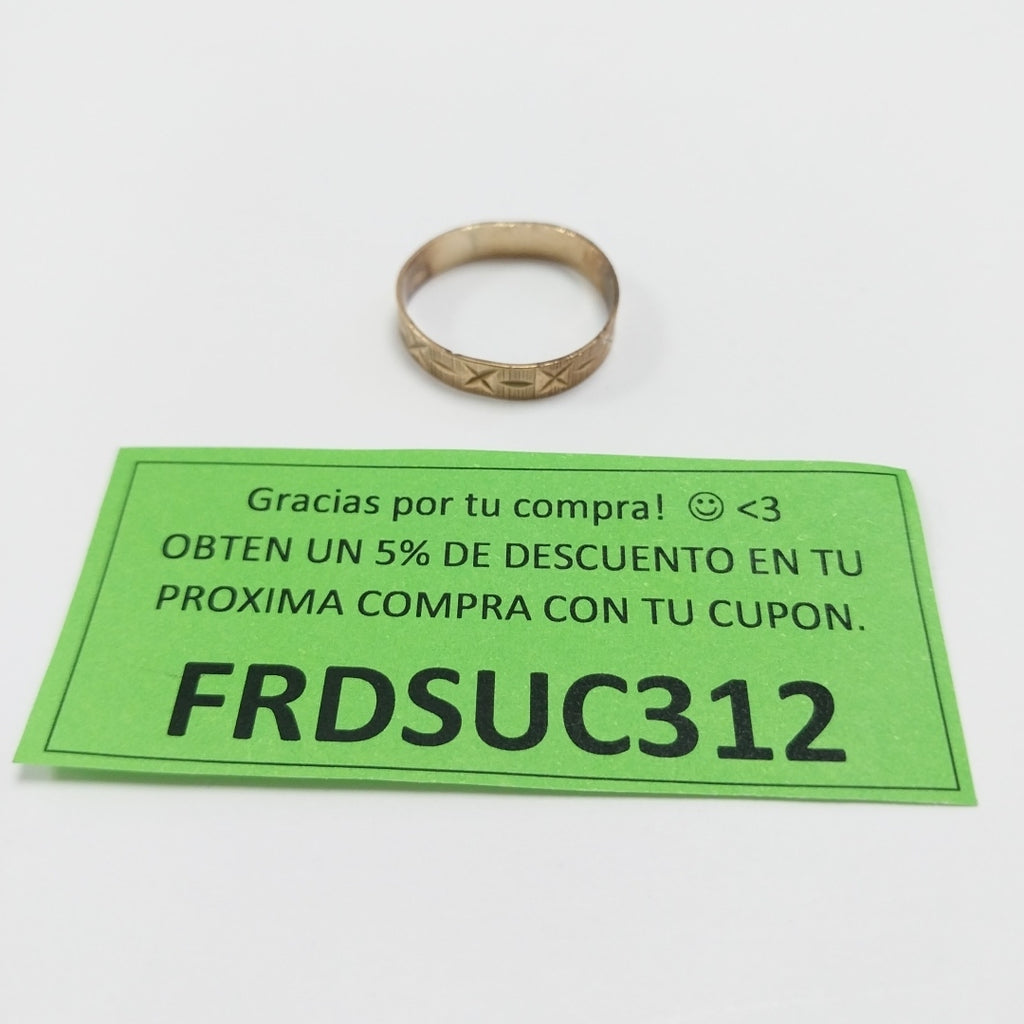 ARGOLLA ORO 10 K 1.8 GRMS (SEMINUEVO)