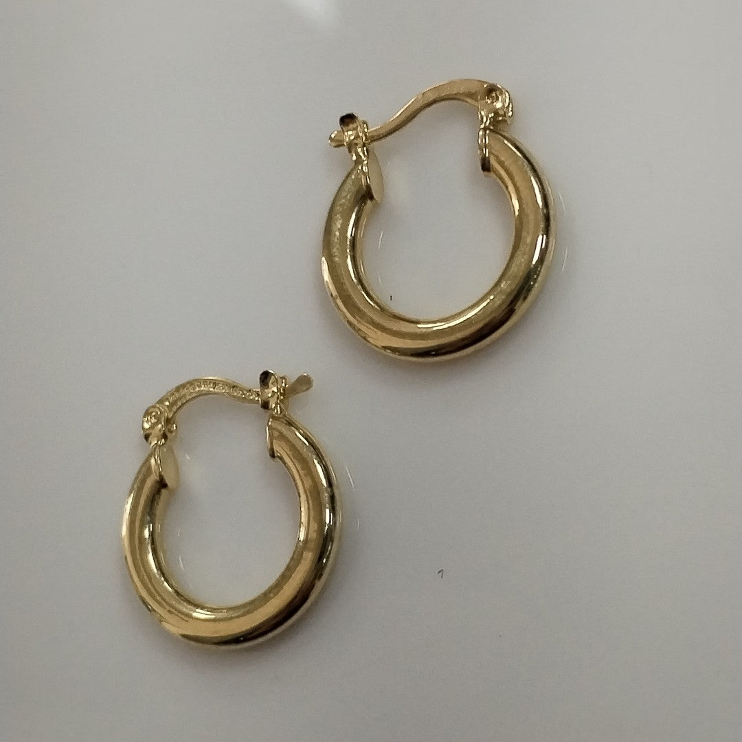 ARETES ARRACADAS 14K 1.6 GR (NUEVO)