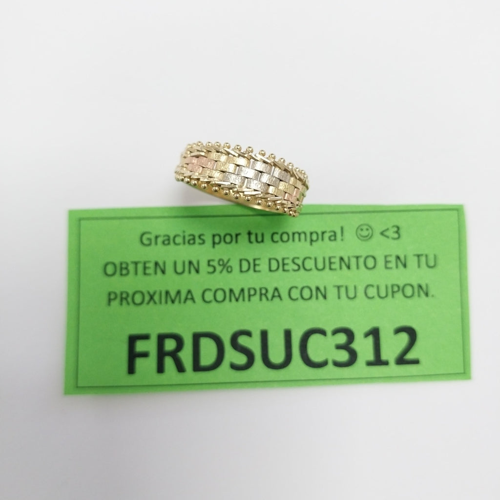 ANILLITO ORO 14 K 3.8 GRMS (SEMINUEVO)