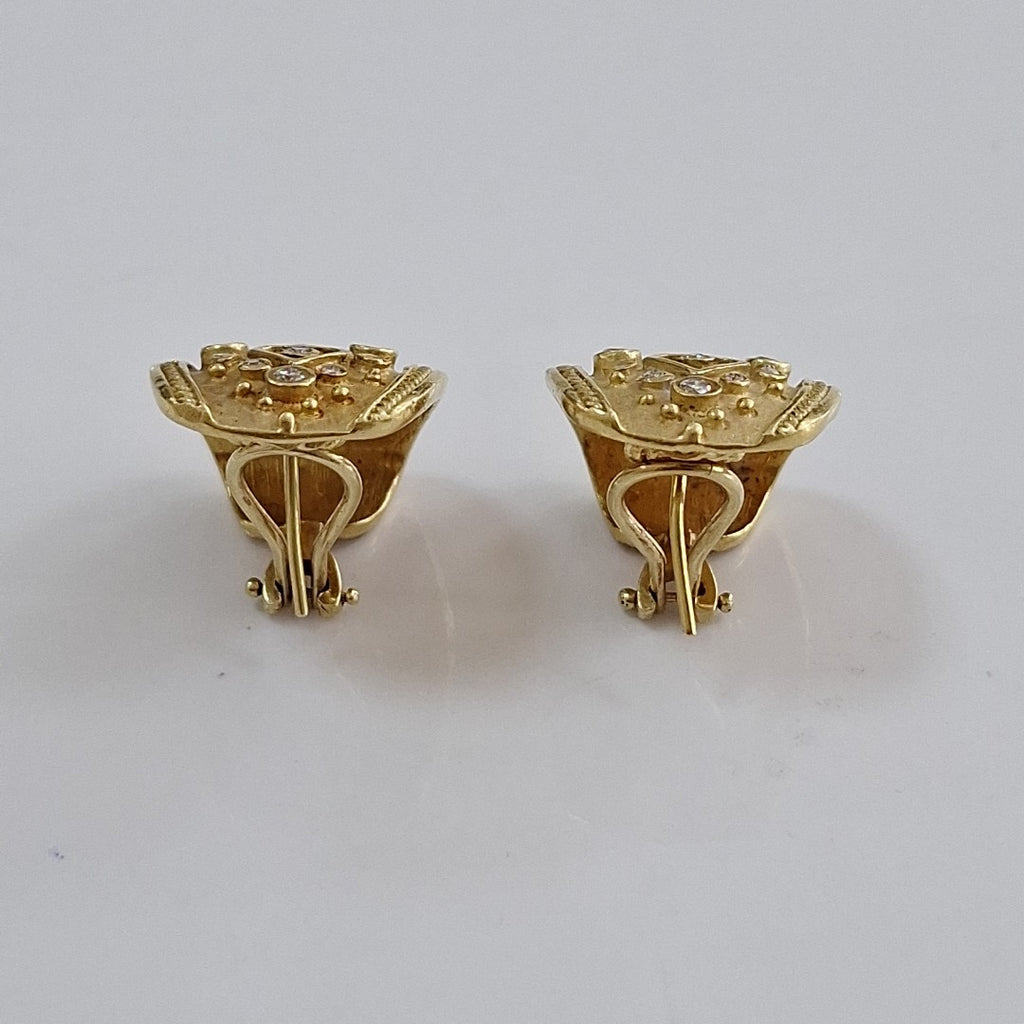 ARETES PAR ORO 18 K 20.9 GRMS (SEMINUEVO)