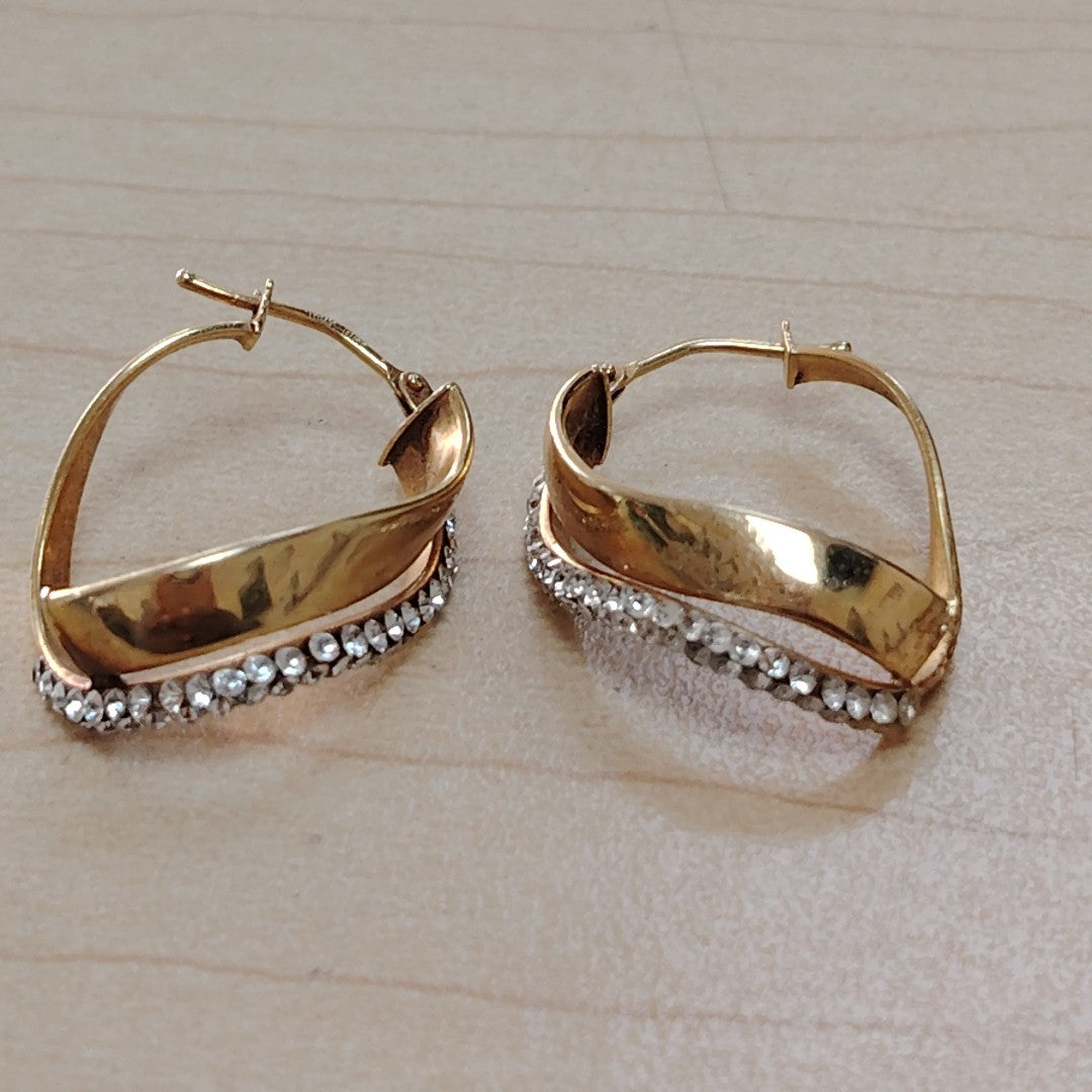 ARETES PAR ORO 10 K 2.6 GRMS (SEMINUEVO)