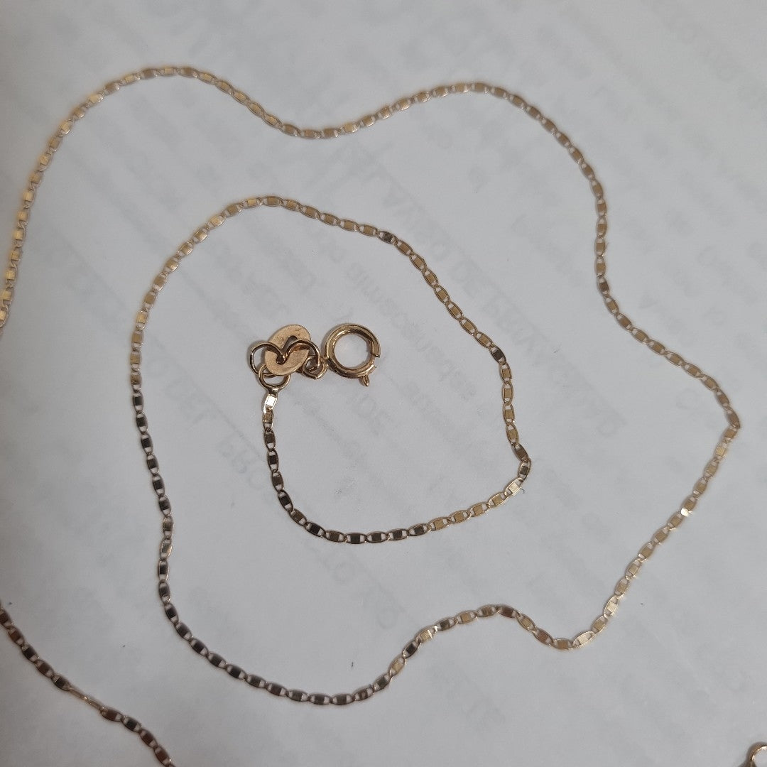 CADENA ORO 10 K 0,90 GRMS (SEMINUEVO)