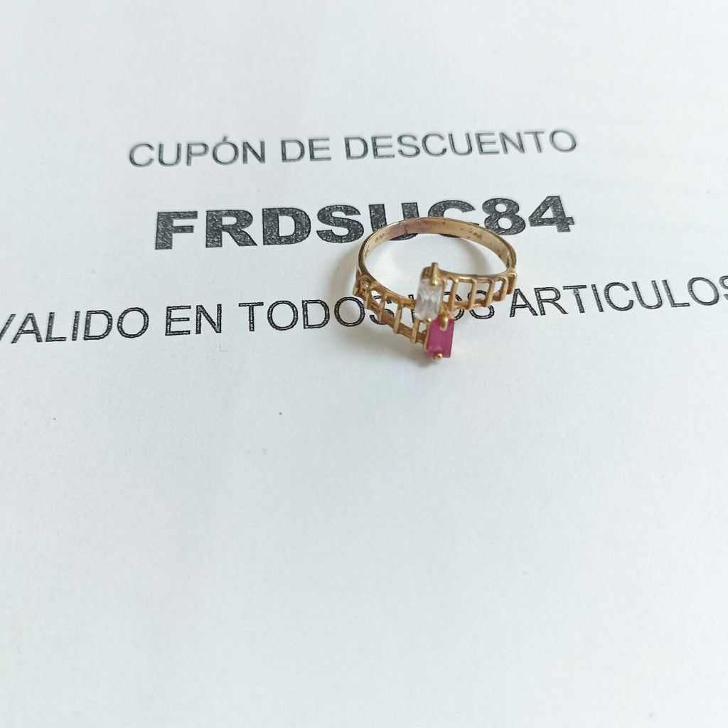 ANILLO ORO 10 K 1,60 GRMS (SEMINUEVO)