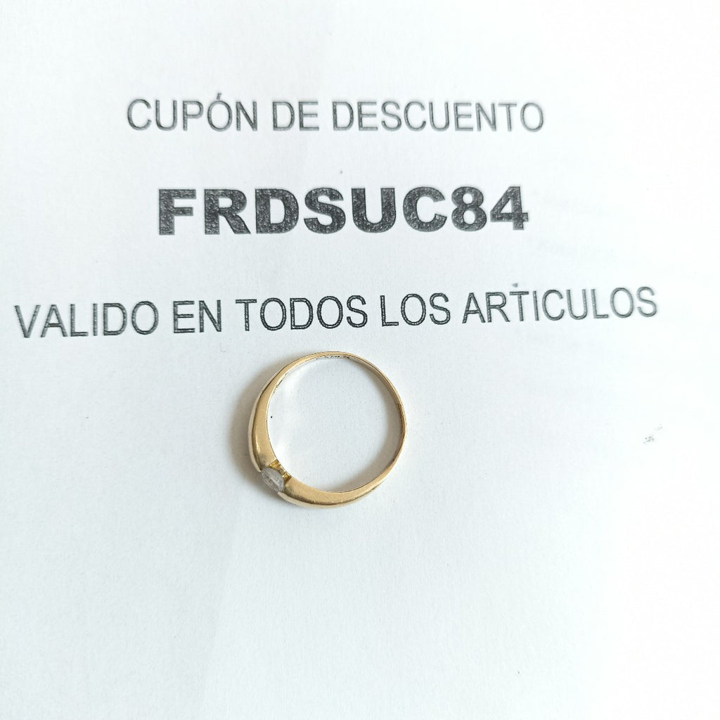 SOLITARIO ORO 10 K 2,00 GRMS (SEMINUEVO)