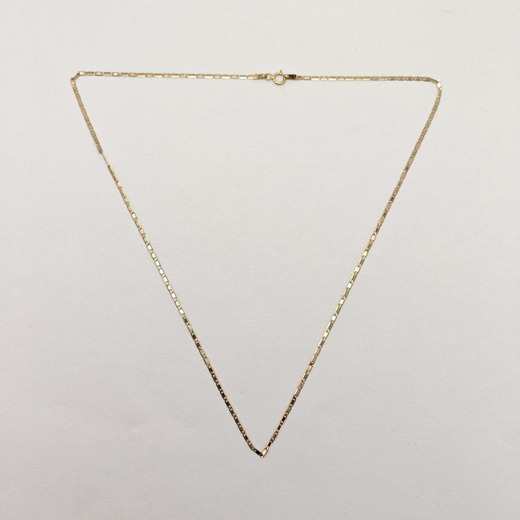 CADENA ORO 14 K 1.4 GRMS (SEMINUEVO)