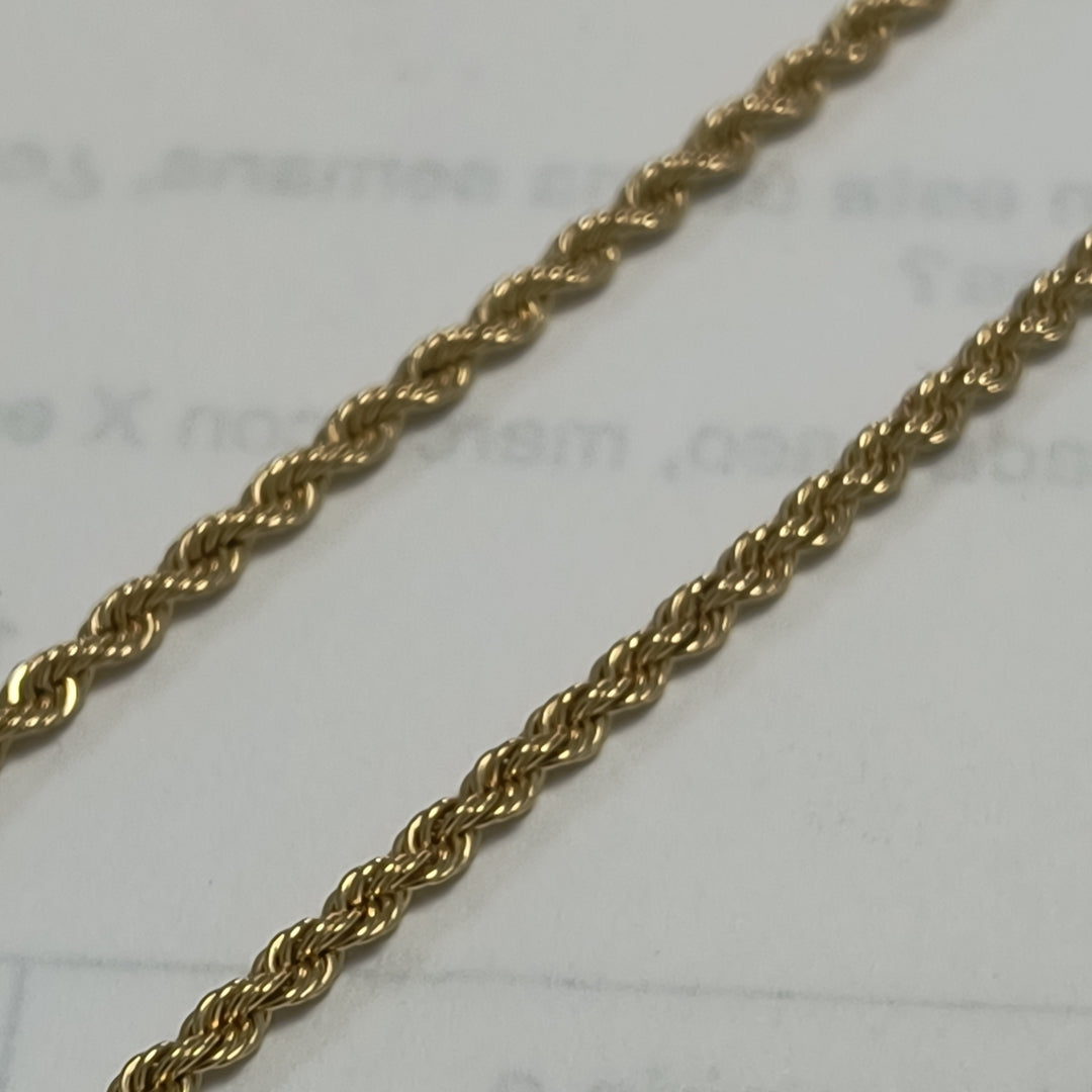 CADENA ORO 14 K 9.1 GRMS (SEMINUEVO)