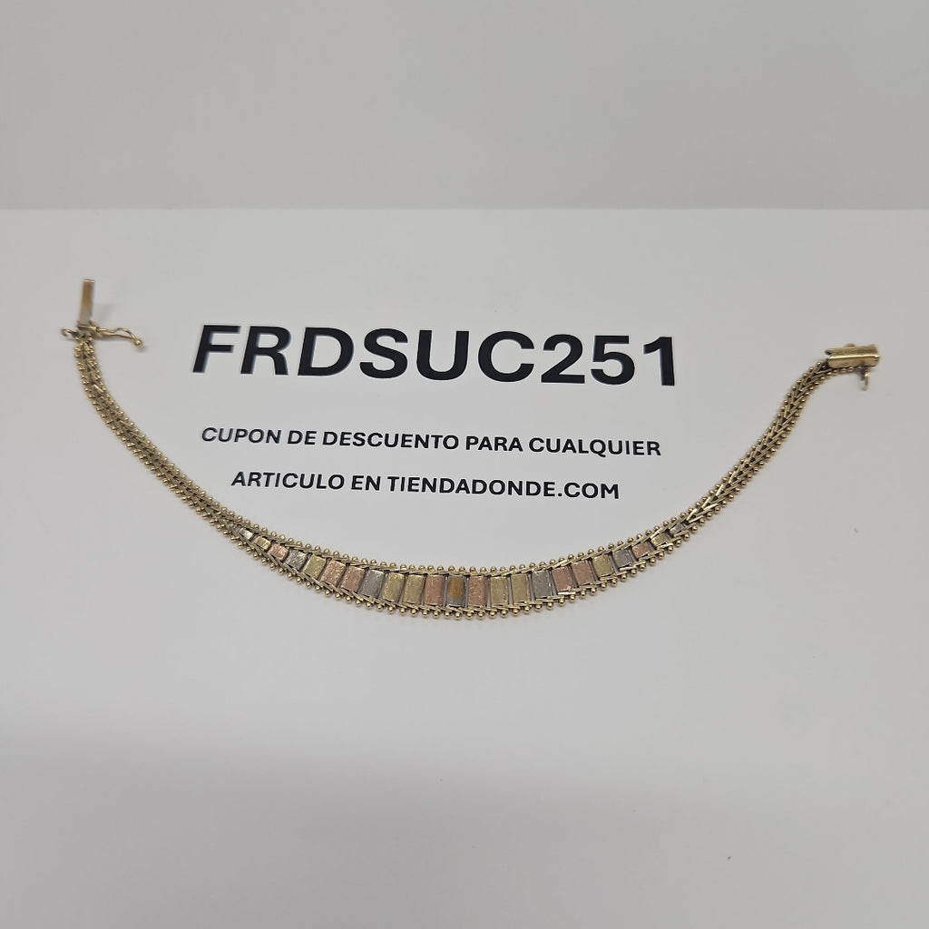 PULSERA ORO 14 K 8,90 GRMS (SEMINUEVO)
