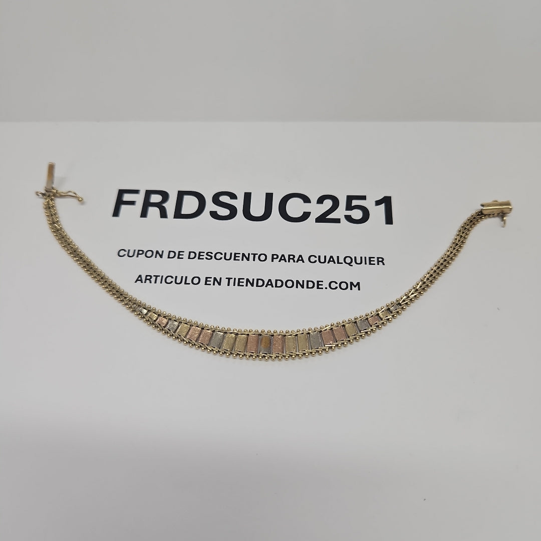 PULSERA ORO 14 K 8,90 GRMS (SEMINUEVO)