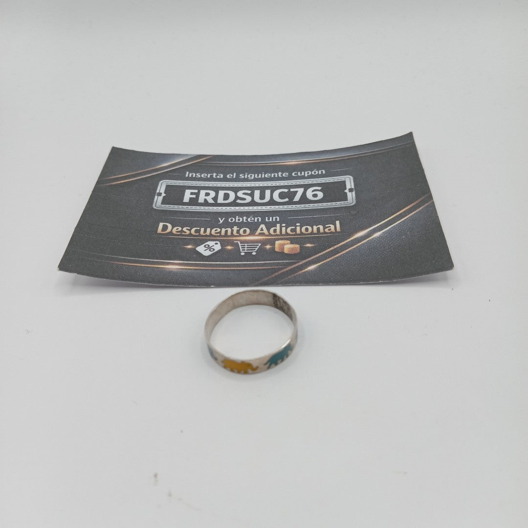 ANILLO PLATA 0,80 GRMS (SEMINUEVO)