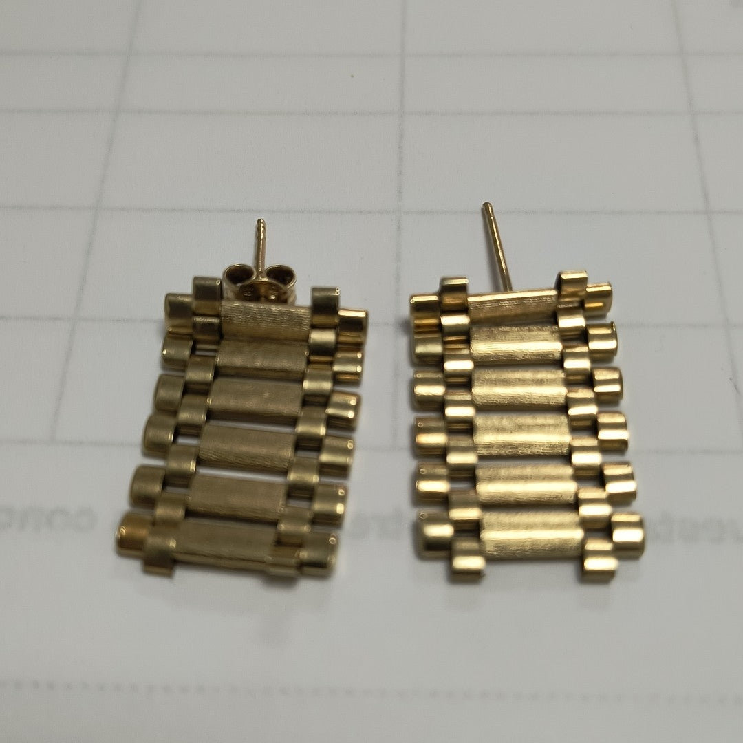 ARETES PAR ORO 14 K 4.7 GRMS (SEMINUEVO)