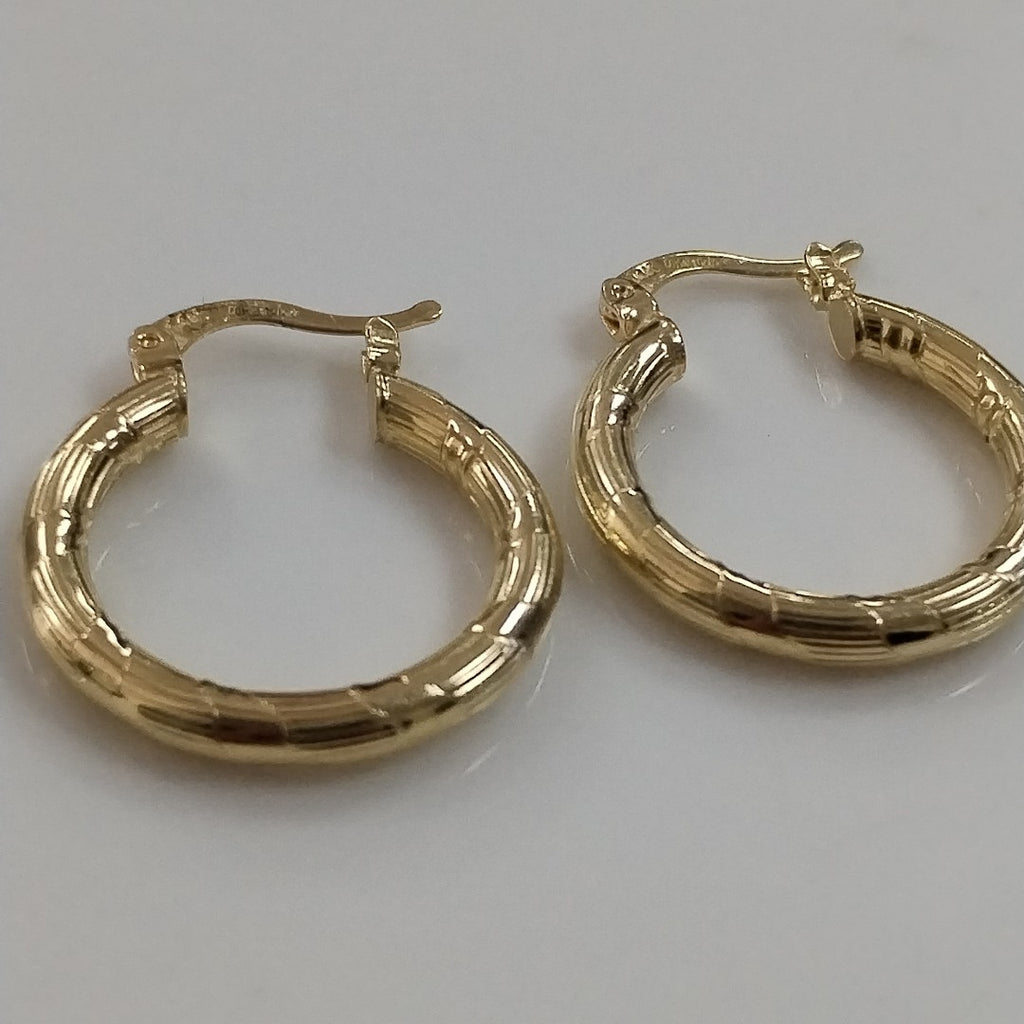 ARETES ARRACADAS 14K 2.7 GR (NUEVO)
