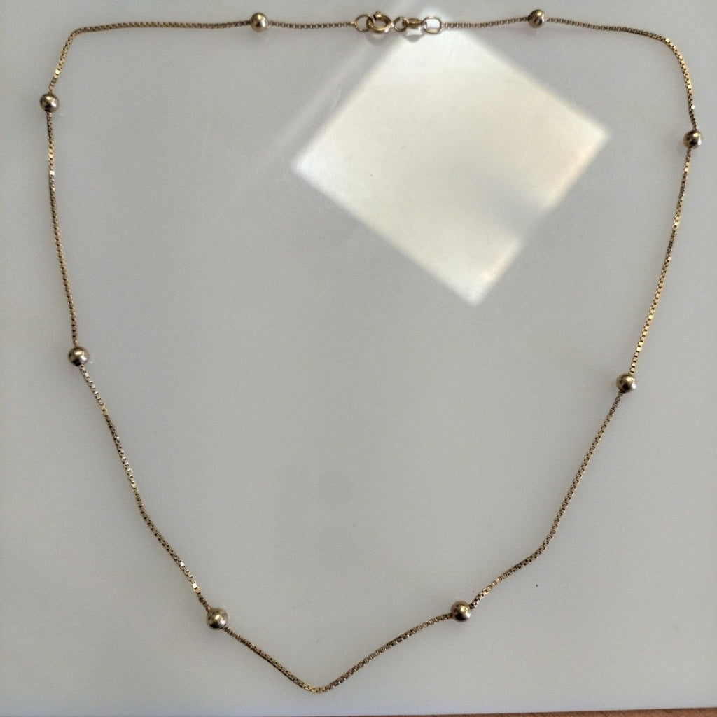 GARGANTILLA ORO 14 K 3 GRMS (SEMINUEVO)