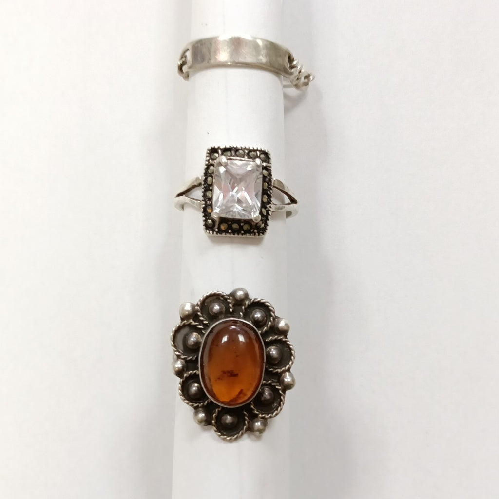 ANILLITO, DIJE, PULSERA PLATA 23.7 GRMS (SEMINUEVO)