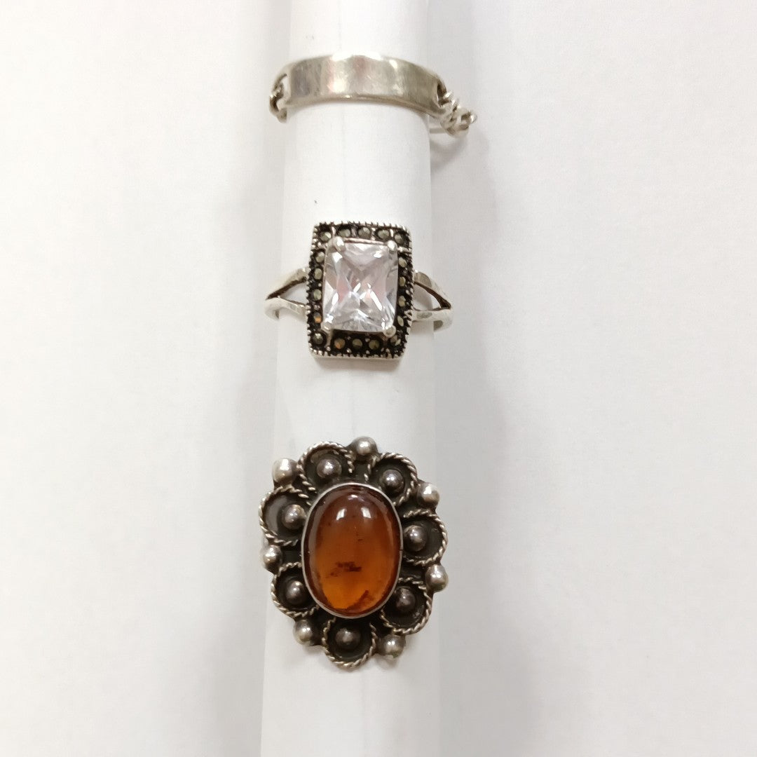 ANILLITO, DIJE, PULSERA PLATA 23.7 GRMS (SEMINUEVO)