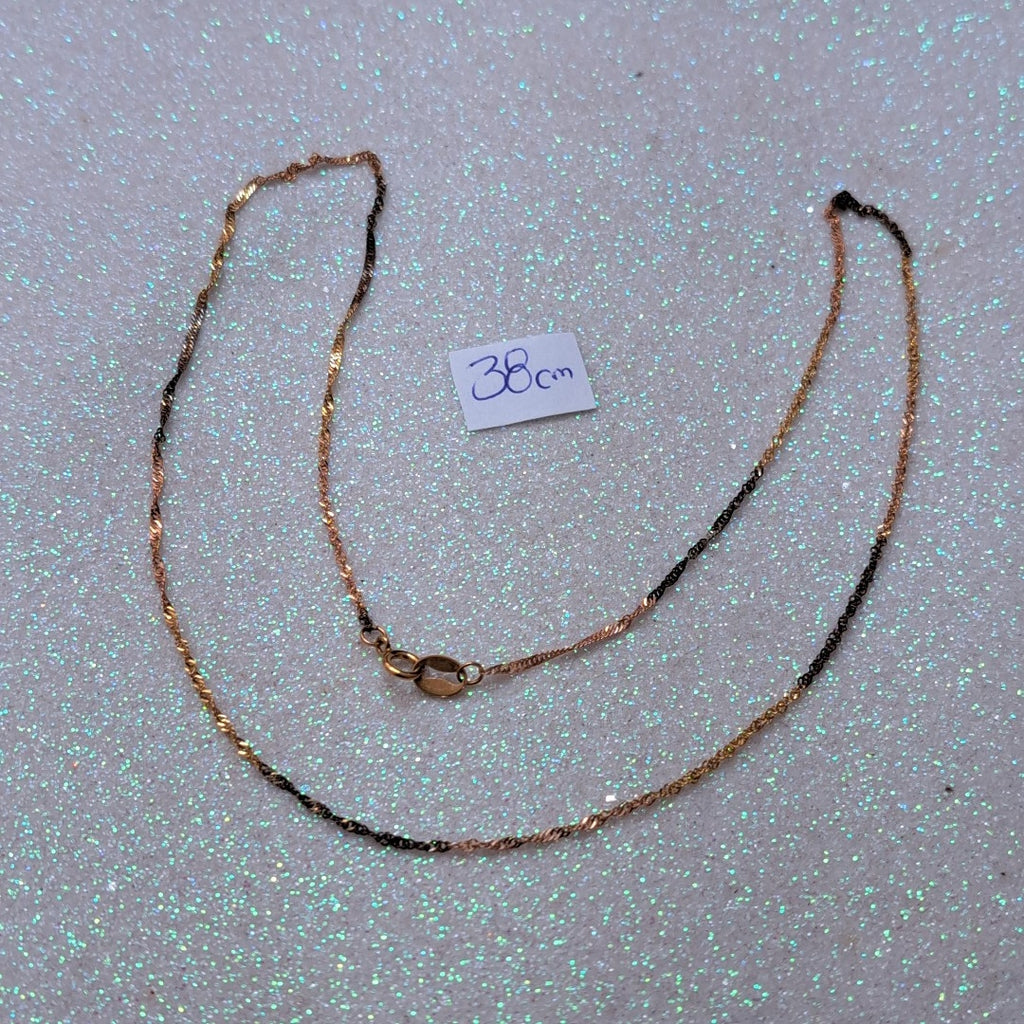 CADENA ORO 8 K 0,80 GRMS (SEMINUEVO)